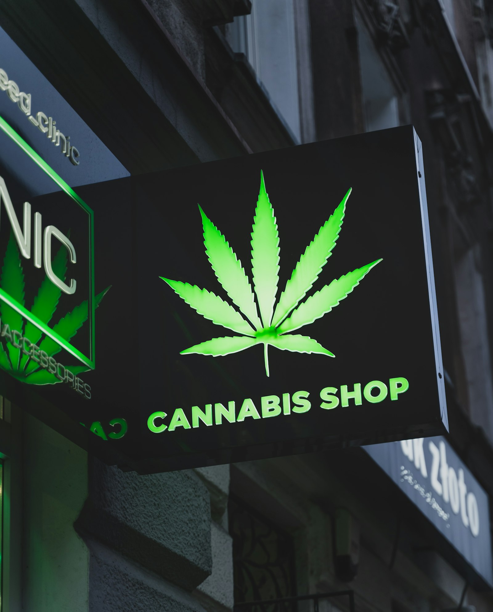 Dispensary storefront